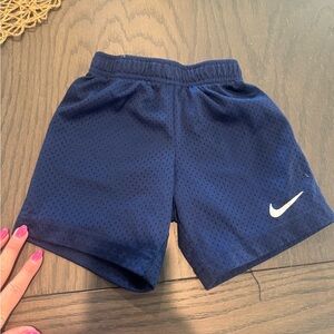 Nike Blue Performance Shorts Elastic Waist